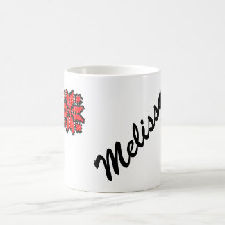 "Melissa"のウクライナのマグ コーヒーマグカップ