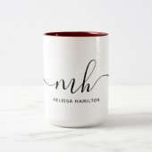 Melissa Hamilton Mug ツートーンマグカップ (中央)