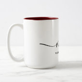 Melissa Hamilton Mug ツートーンマグカップ (左)