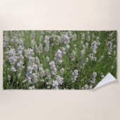 Melissa Lavender ビーチタオル (正面)