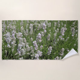 Melissa Lavender ビーチタオル