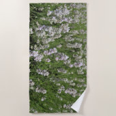 Melissa Lavender ビーチタオル (正面)