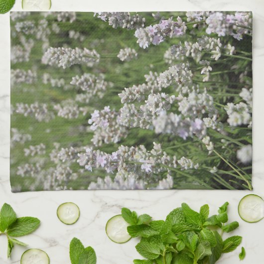 Melissa Lavender Towel キッチンタオル (折り畳み)