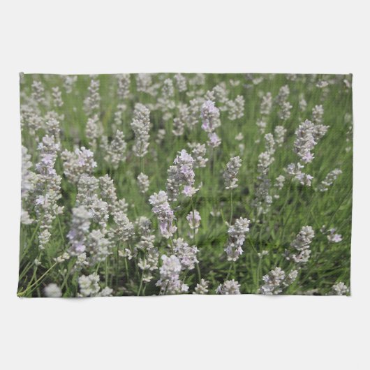 Melissa Lavender Towel キッチンタオル (横)