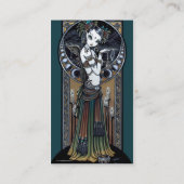"Melita"のゴシックの種族の融合のダンサーの名刺 名刺 (裏面)
