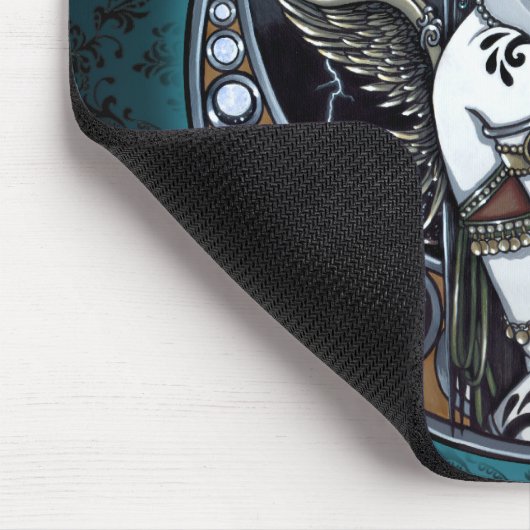 "Melita"のゴシックの種族の融合のダンサーの天使のマウスパッド マウスパッド (コーナー)