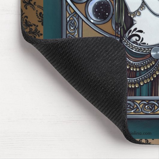 "Melita"のゴシックの種族の融合のダンサーの天使のマウスパッド マウスパッド (コーナー)