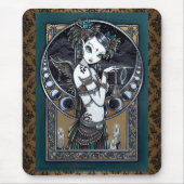 "Melita"のゴシックの種族の融合のダンサーの天使のマウスパッド マウスパッド (正面)