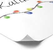 Melle Kalikimaka – クリスマスポスター ポスター (角)