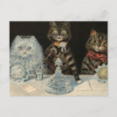 Mellins Food Biscuits by Louis Wain シーズンポストカード (正面)