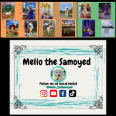 Mello the Samoyed 2026 Calendar カレンダー