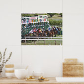 Mellon Turf - Saratoga Race Course ポスター (キッチン)