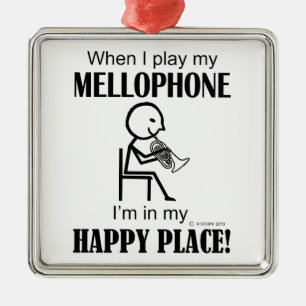 Mellophoneの幸せな場所 メタルオーナメント