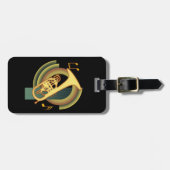 Mellophoneの荷物のラベル ラゲッジタグ (正面横)