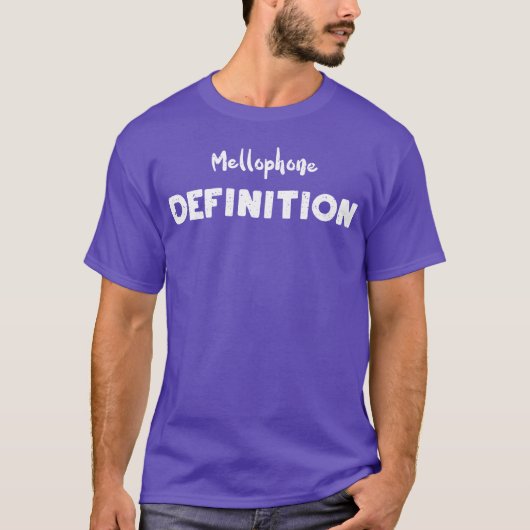Mellophone Definition Music Tシャツ (正面)