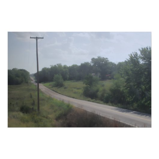 Mellow Country Road フォトプリント (正面)