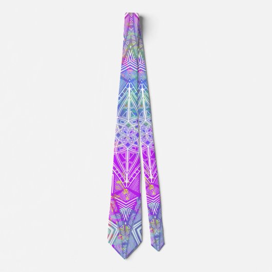 Mellow Watercolor Boho Tie ネクタイ (正面)