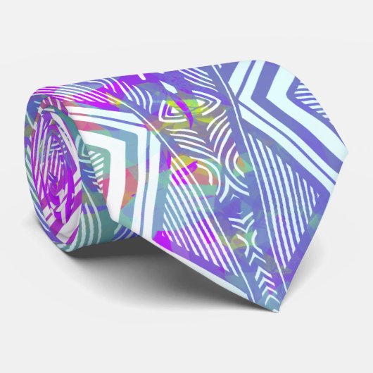 Mellow Watercolor Boho Tie ネクタイ (ロール)