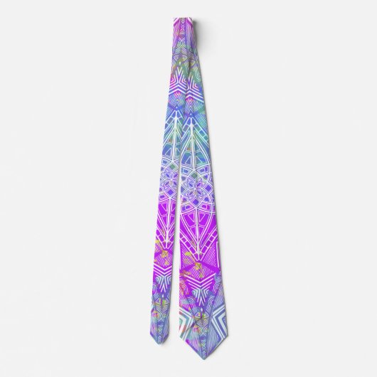 Mellow Watercolor Boho Tie ネクタイ (裏面)