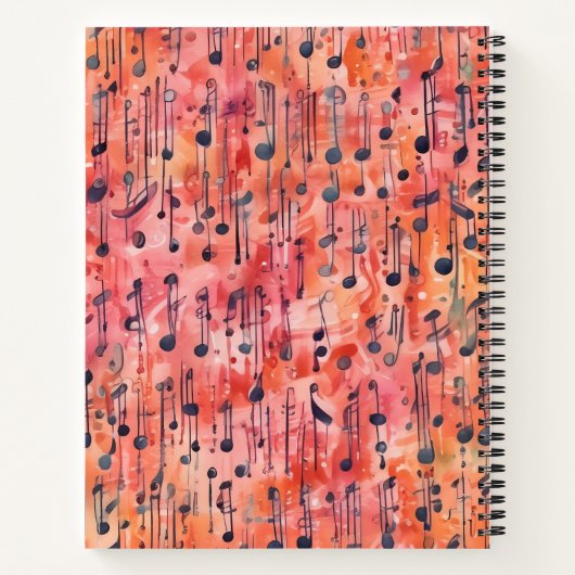 Melodía Cálida ノートブック (裏面)