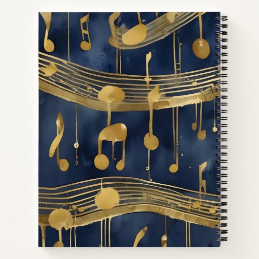 Melodía de Oro ノートブック (裏面)