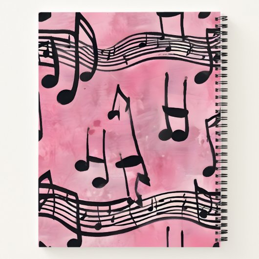 Melodía Rosa ノートブック (裏面)