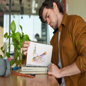 Melodic Daydream" Aesthetic Notebook: Anime Girl w ノートブック