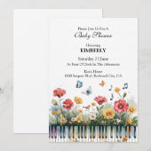 Melodies in Bloom 招待状 (正面/裏面)