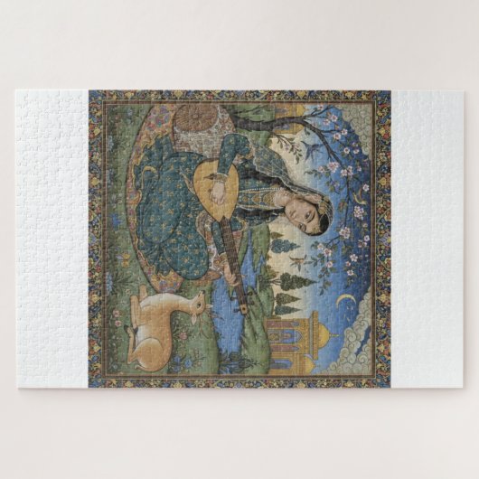 Melody Beneath the Cypress Moon ジグソーパズル (横)