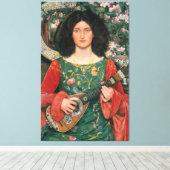 Melody (Musica), c.1895/1897 by Kate Bunce キャンバスプリント (インサイチュ (ウッドフロア))