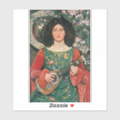 Melody (Musica), c.1895/1897 by Kate Bunce シール (シート)