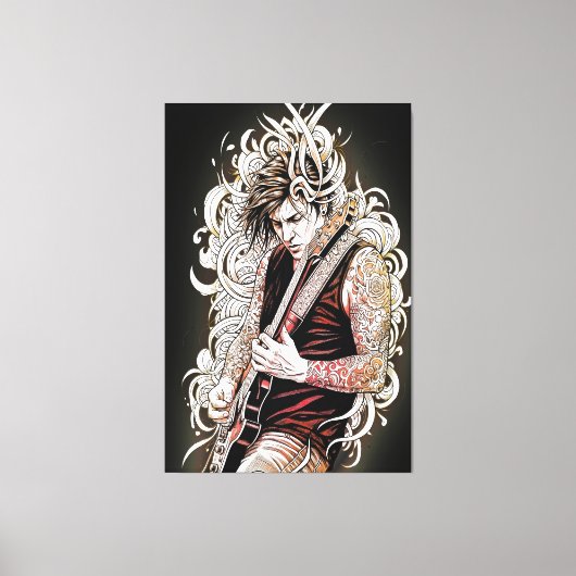 Melody of the Soul キャンバスプリント (正面)