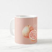 Melon Grapefruit コーヒーマグカップ (正面左)