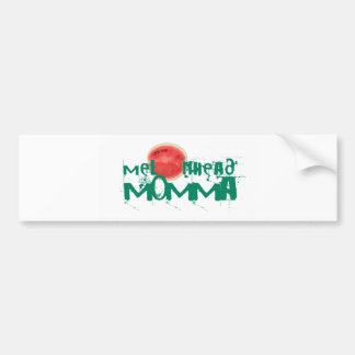 Melonheadのママのステッカー バンパーステッカー