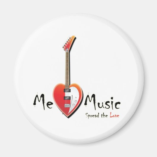 MeLoveMusicマグネット マグネット (正面)