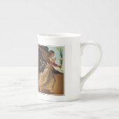 Melozzo da Forli著告知の天使 ボーンチャイナマグカップ (右)