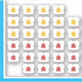 Melple Teeスタンプ – ボードゲームエンジェル シール (正面)