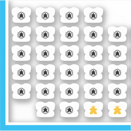 Melple Teeスタンプ – Anytime Melple シール (正面)