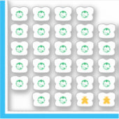 Melple Teeステッカー – ボードゲームファミリー シール (正面)