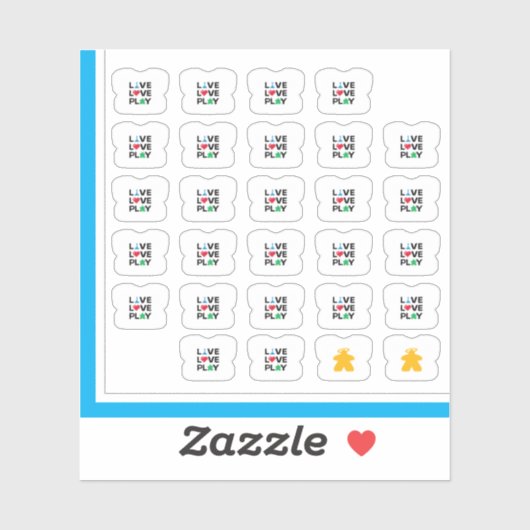 Melple Teeステッカー – ライブ、愛遊、 シール (シート)