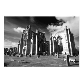 Melrose Abbey, Scotland Photoプリント フォトプリント