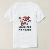Melt My Heart  Tシャツ (デザイン正面)