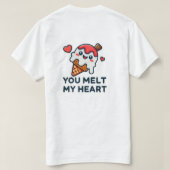 Melt My Heart  Tシャツ (デザイン裏面)
