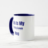 Meltdown Mug – Funny Burnout Gift マグカップ (正面左)