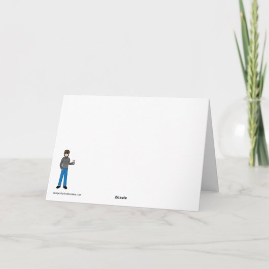 Melted Frosty Holiday  カード (裏面)