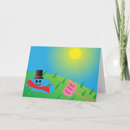 Melted Frosty Holiday  カード