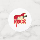 Melting Electric Rock Guitar コンフェッティ (スモール正面)