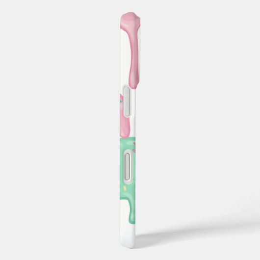 Melting Ice Cream and Sprinkles Pattern  Case-Mate iPhoneケース (裏面 / 右)