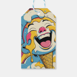 Melting Joy – Ice Cream Pop Art Explosion ギフトタグ