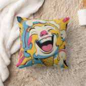 Melting Joy – Ice Cream Pop Art Explosion クッション (ブランケット)